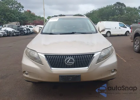 2010 Lexus Rx 350 z USA, uszkodzony, nr VIN JTJZK1BA2A2406880